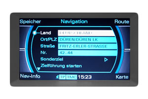 Audi A4 - Multimedia-Interface - Navimonitor Defekt
