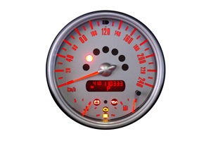 MINI - Reparatur Geschwindigkeitsanzeige