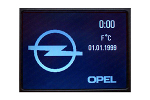 Opel Omega B - Displayreparatur - CID-Display