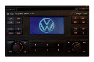 VW Golf - Navigation RNS MCD Navi Reparatur