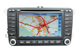 VW Eos - RNS-MFD 2 Navigation Softwarefehler-Reparatur
